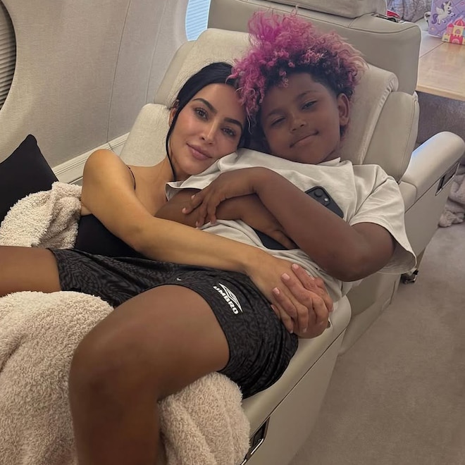 Saint West, Kim Kardashian